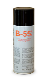 B-55   lowgwp aerosol de aire comprimido / compressed gas (400ml)  