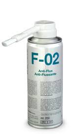 F-02  aerosol quita flux / antiflux  (200ml)   