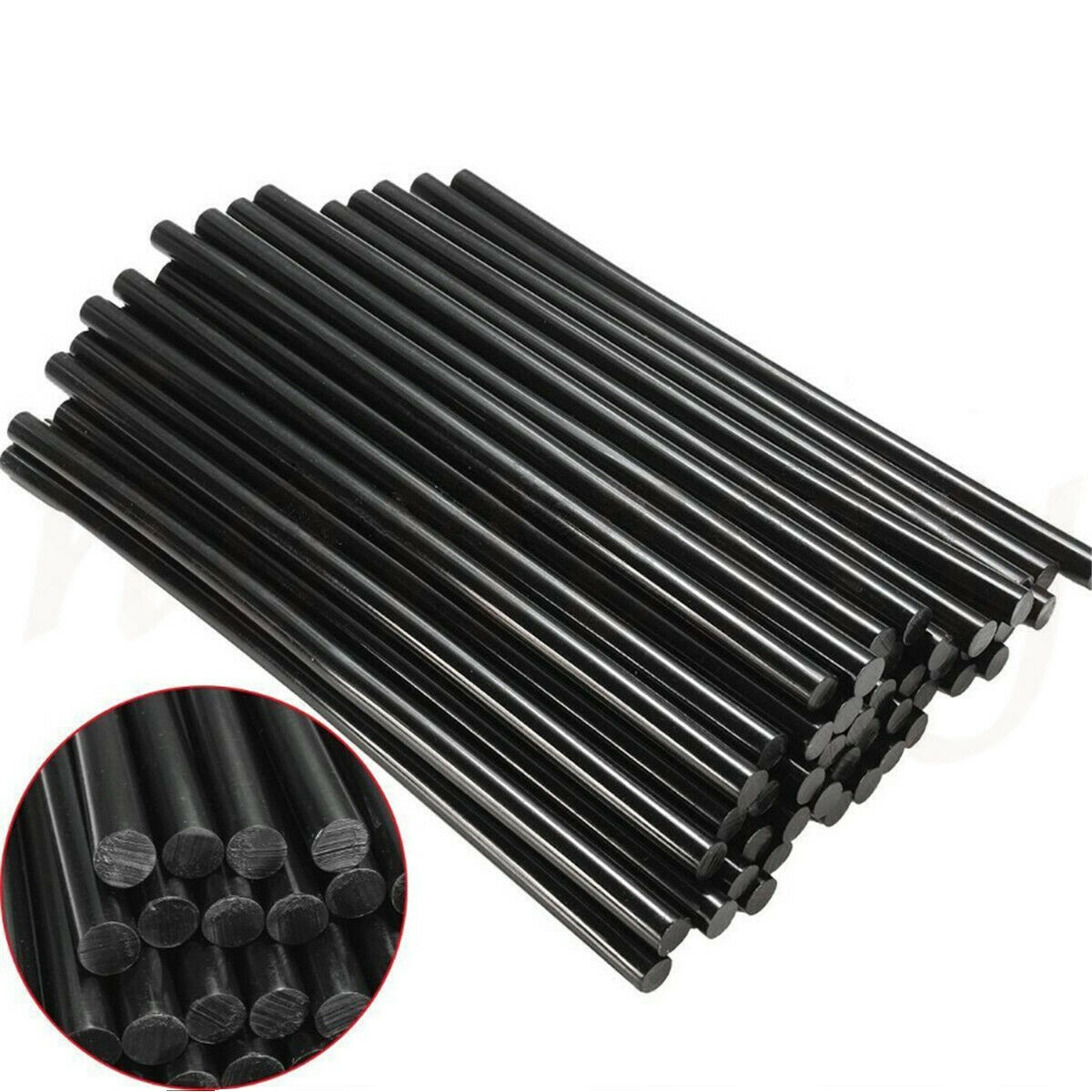 Silicona termofusible negra ø:11x270mm (precio kg 38und.)