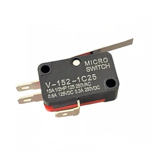 On-on sw final de carrera 10a, 250vac   l:27mm   spdt3p  