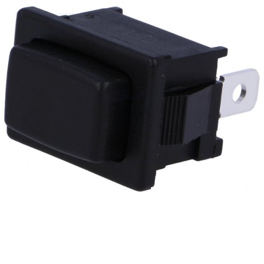 Kcd1-101  pulsador off-(on) 6a/250v color negro