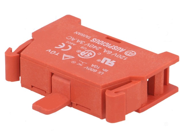 B-1/c bloque de contactos n/c, 22/30mm para placa frontal (para 165.0076)