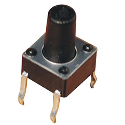 (l:9.5mm) dc 12v-50ma pulsador tacto 6x6mm 4patillas