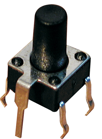 (l:9.5mm) dc 12v-50ma pulsador tacto 6x6mm 5 patillas
