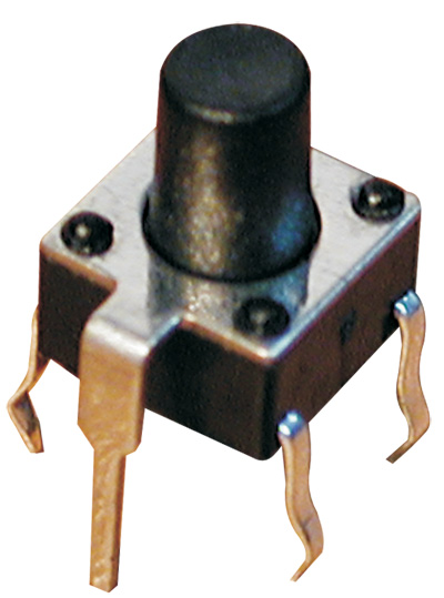 (l:8.0mm) dc 12v-50ma pulsador tacto 6x6mm 5 patillas