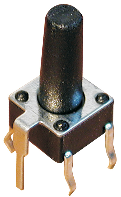 (l:12.5mm) dc 12v-50ma pulsador tacto 6x6mm 5 patillas