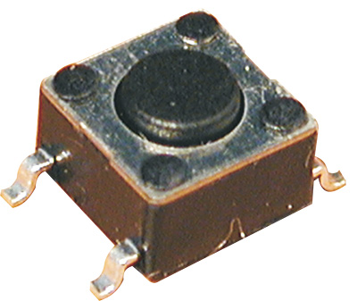 (l:4.3mm) 6x6mm l:4.2mm  dc 12v-50ma pulsador tacto smd