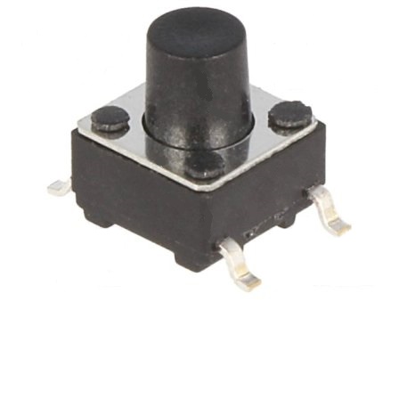 (l:7.0mm) dc12v-50ma pulsador tacto smd 6x6mm
