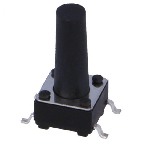 (l:13.0mm) dc12v-50ma pulsador tacto smd 6x6mm