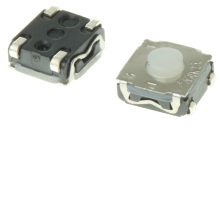 (l:3.5mm) pulsador de tacto smd 4 pin 6.2x6.2x3.5mm (mando renault)