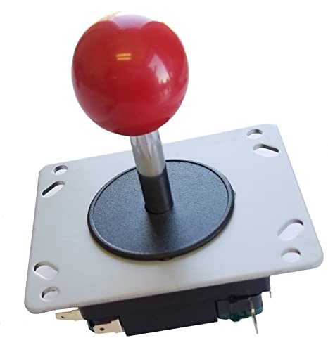 Arcade flying joystick con bola roja 