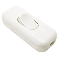 Interruptor aereo de  paso 2.5amp. blanco