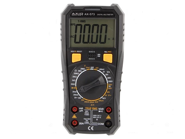 Ax-573 polimetro digital lcd 3.5 digitos (1999)