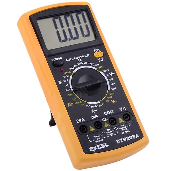 Dt9205a polimetro digital lcd 1999