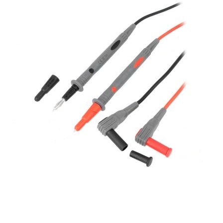 Puntas para polimetro silicona 1.2mt 10amp.