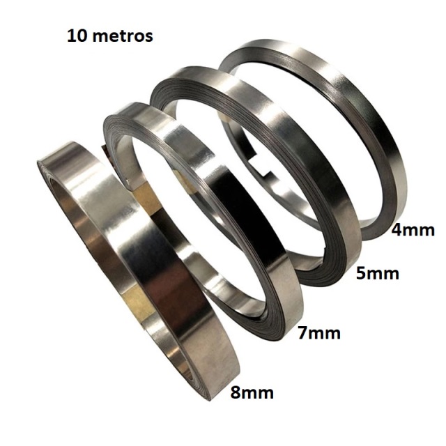 Lamina nickel para soldadura punto 0.1x5mm / 10metros