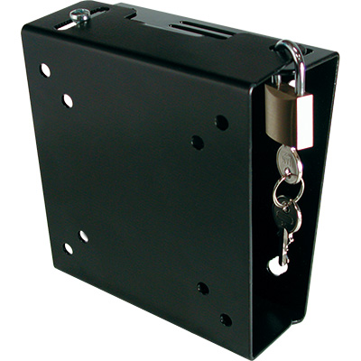 **soporte de pared negro  para lcd c/inclinacion 10º15-30" vesa:75/100