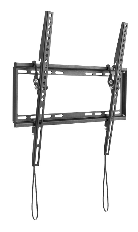 Soporte de pared led negro inclinacion +8º 32"-55" vesa: 400x400mm 