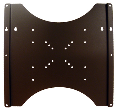 **soporte de pared fijo pantalla lcd negro  vesa 400x400