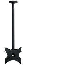 Soporte de techo negro para lcd 20"-42" 50kg vesa:200 largo:45-110cm
