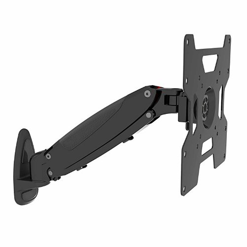 Soporte lcd de pared 1 brazo negro, full movement   