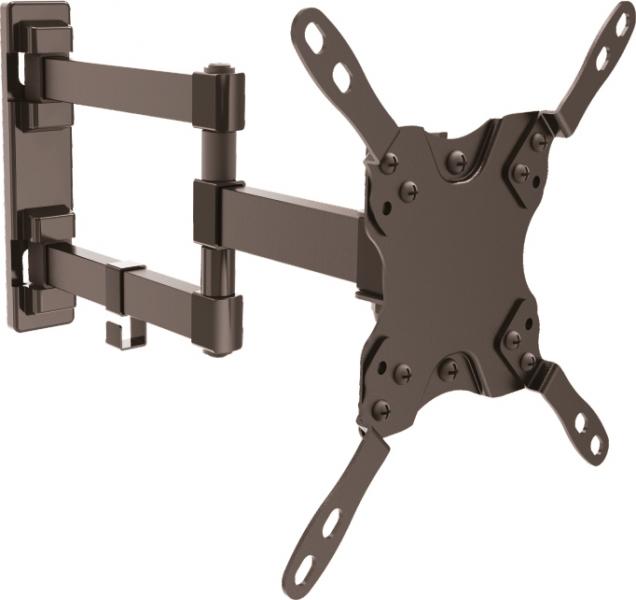 Soporte lcd 2 brazos 13"~42" vesa: 200x200 color negro 