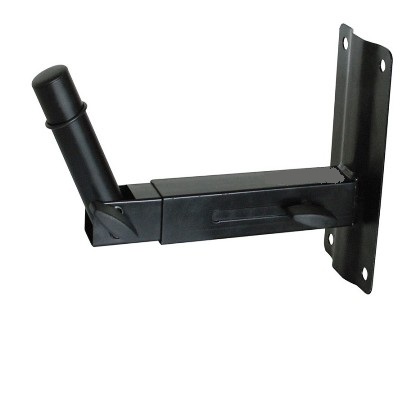 Soporte pared cajas acusticas tamaño medio negro