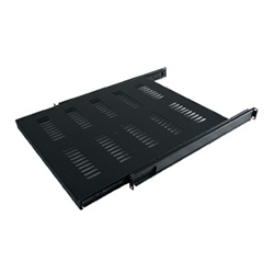 Bandeja extensible para rack de fondo 60cm negro