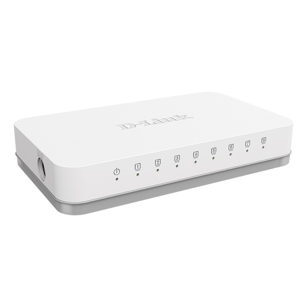 Swith fast ethernet 8 puestos 100mmbps (d-link)