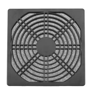 120x120mm rejilla plastico con filtro para ventilador