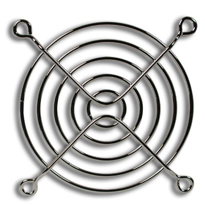 (80x80mm) rejilla de ventilador 