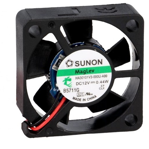30x30x10mm dc12v ventilador vapo 17.6db/5.95m3