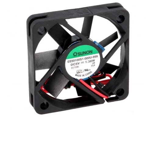 50x50x10mm dc5v ventilador friccion 22m3 30db  (sunon)