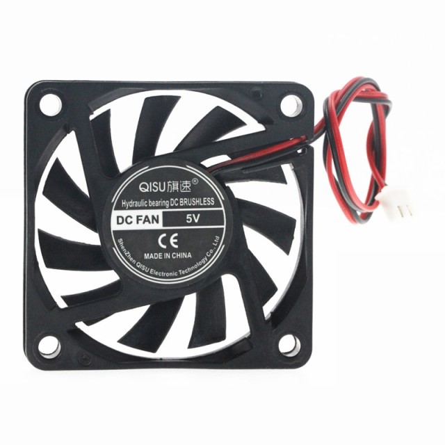60x60x15mm dc5v ventilador 2 hilos