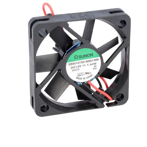 50x50x10mm dc12v ventilador  26db/18.6m3