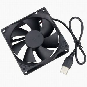 80x80x25mm dc5v usb ventilador friccion 0.32a cable: 1mt 