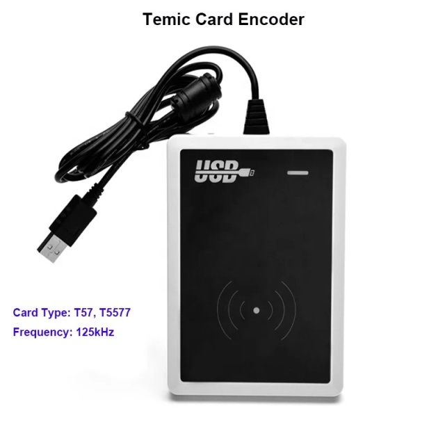 Grabador de tarjetas t5557 (temic) para cerradura hotel