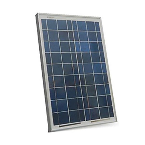 Placa solar fotocelulas silicio policristalino 680x353x25mm 30w