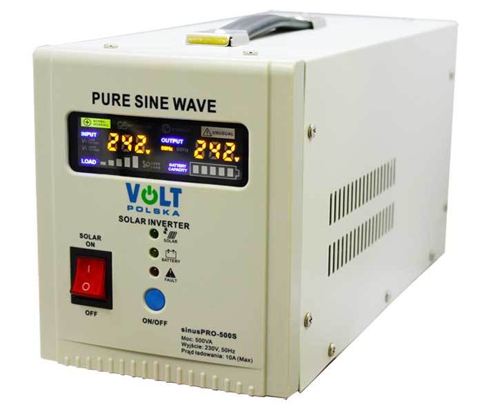 Inversor cc-ca onda pura 12vdc a 230vac 300w