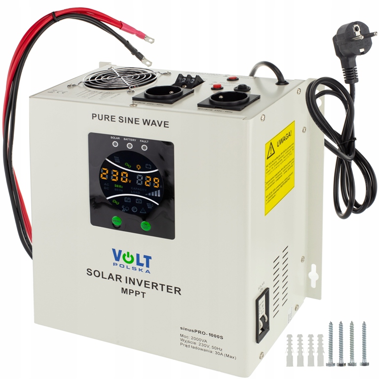 Inversor cc-ca onda pura 12vdc a 230vac 700w