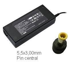 Samsung compatible  alimentadar pc 19v/4,7a/90w c: 5,5x3,0mm pin central