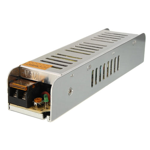 M60-12v, 60w, 5a,         alimentador industrial mini 160x35x30mm