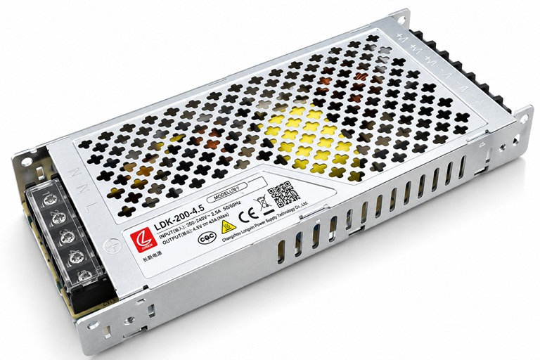 Ldk200-4.5 / 200w, 4.5vdc, 40a, alimentador ind. pantallas led