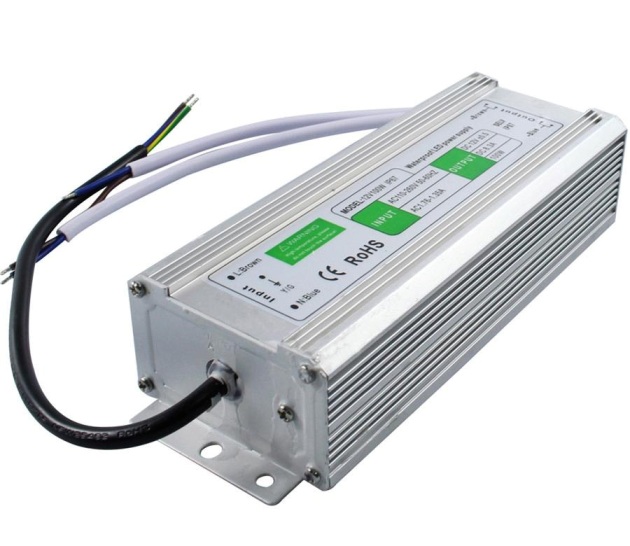 100w-12v, 100w, 8.5a    alimentador industrial ip67 185x72x46mm
