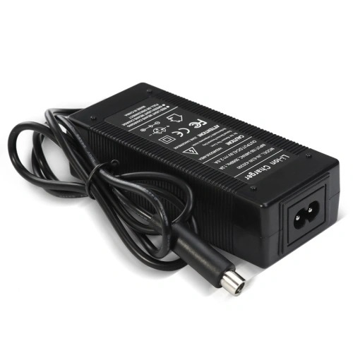 42vdc/2amp./ 84w cargador li-ion para ebike, conector 8.0x5.5mm/m365