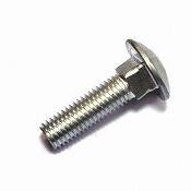 Din-603 m8x16 tor. cab. redonda c/cuadrado cuello bajo zinc