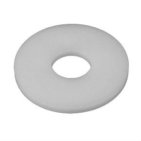 Din-9021 m8 nylon arandela blanca plana sobredimensionada
