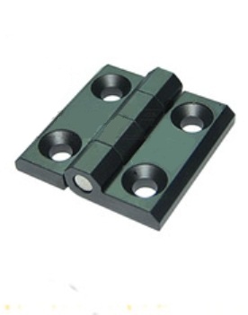 Bisagra de color negro acero inox angulo 180º