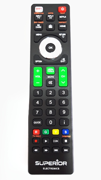 Mando universal para panasonic tv lcd del año 2000 en adelante