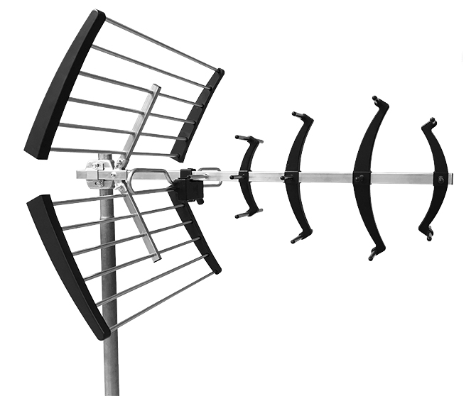Antena neo, canales 21/48, rechazo, g = 16 db alcad neo-042